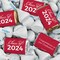 116 Pcs Graduation Candy Party Favors Hershey's Miniatures and White Kisses by Just Candy (1.5 lbs approx. 116 Pcs)
